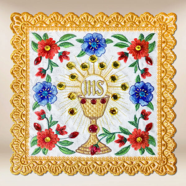 Embroidered Pall for the Chalice