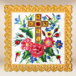 Embroidered Pall Cross