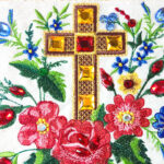 Embroidered Pall Cross