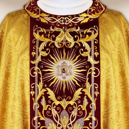 Embroidered Chasuble "Pietre E Oro"