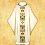 Embroidered chasuble "Canonico"