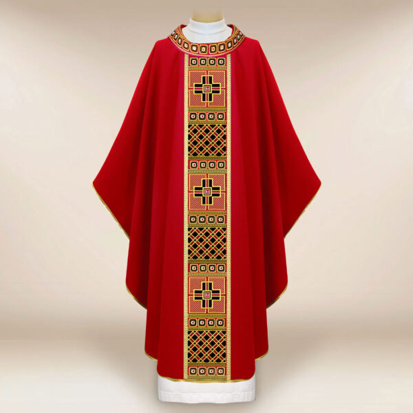 Embroidered Chasuble "Canonico"