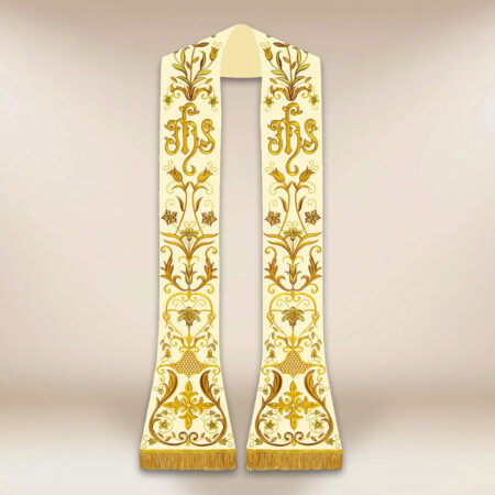 Stuła haftowana rzymska “Angelus”