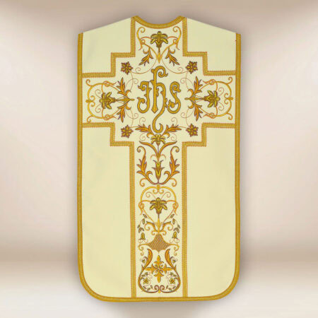 Roman embroidered chasuble "Angelus"