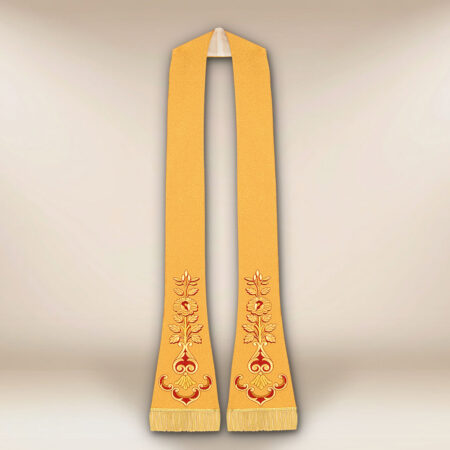 Stuła haftowana rzymska “Vaticano”