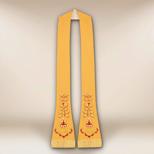 Stuła haftowana rzymska “Vaticano”