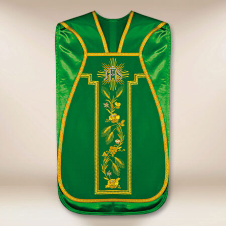 Embroidered Roman chasuble "Dominium"