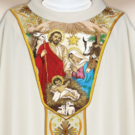 Ornat haftowany na Boże Narodzenie