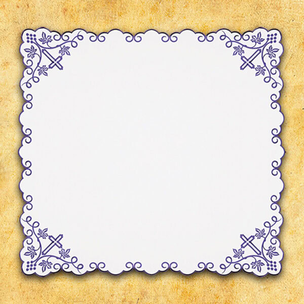 Embroidered Napkin “Purple Grapes” 110×110