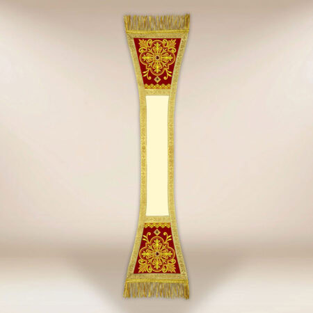 Embroidered maniple "Brillante-Vino"