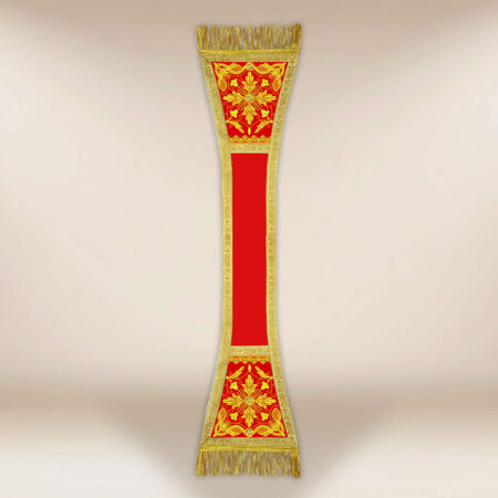 Embroidered maniple "Brillante-Rosso"