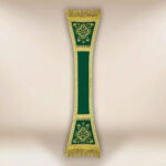 Embroidered "Brillante-Verde" maniple