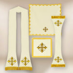 Embroidered Roman chasuble "Our Lady of Częstochowa"