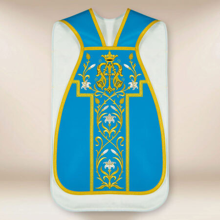 Roman embroidered chasuble "Mary"