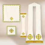 Roman embroidered chasuble "Mary"
