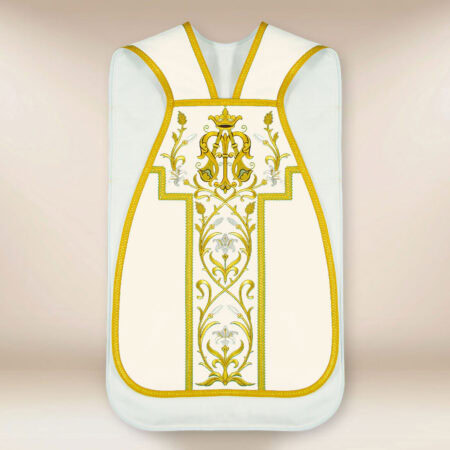 Roman embroidered chasuble "Mary"