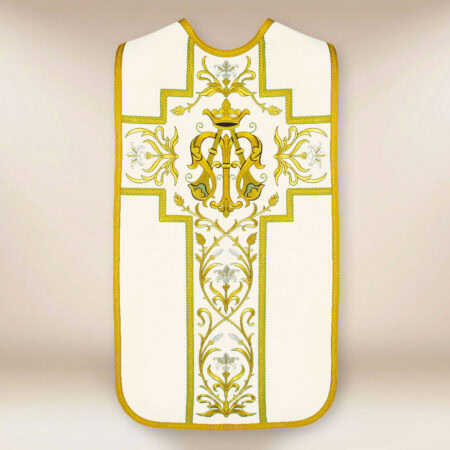 Roman embroidered chasuble "Mary"