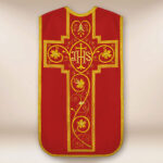 Roman embroidered chasuble "Agape"