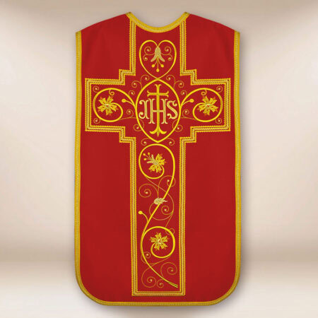 Roman embroidered chasuble "Agape"