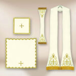 Roman embroidered chasuble "Agape"