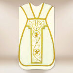 Roman embroidered chasuble "Agape"