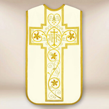 Roman embroidered chasuble "Agape"