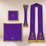 Roman embroidered chasuble "Agape"