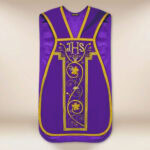 Roman embroidered chasuble "Agape"
