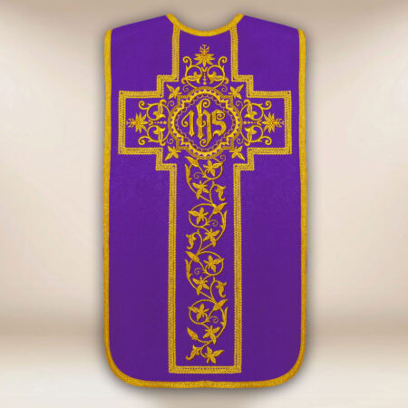 Roman Embroidered Chasuble "Pastorales"