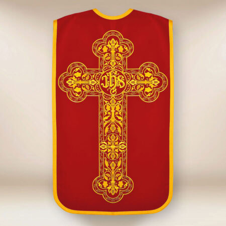 Roman embroidered chasuble "Confessio"