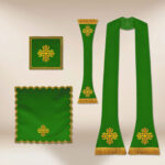 Roman embroidered chasuble "Confessio"
