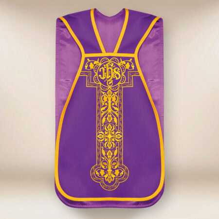 Roman embroidered chasuble "Confessio"