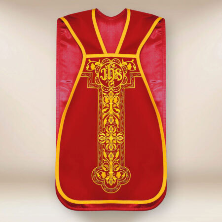 Roman embroidered chasuble "Confessio"