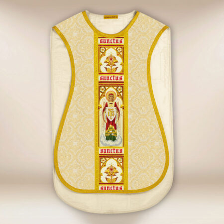 Roman embroidered chasuble "Holy Trinity"
