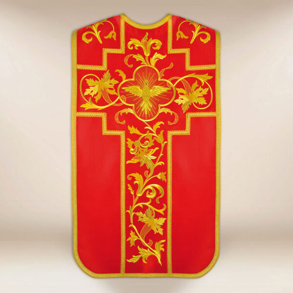 Embroidered Roman Chasuble "Holy Spirit"