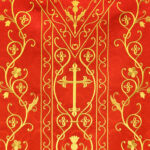 Embroidered Roman chasuble "Hosanna"