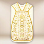 Embroidered Roman chasuble "Hosanna"