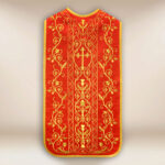 Embroidered Roman chasuble "Hosanna"