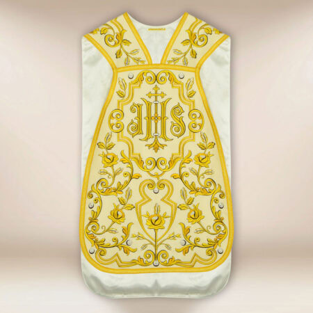 Roman embroidered chasuble "Romano"