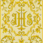 Roman embroidered chasuble "Romano"