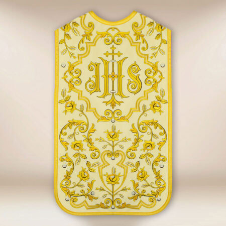Roman embroidered chasuble "Romano"