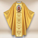 Ornat haftowany z wizerunkiem fotograficznym „Św. Florian”