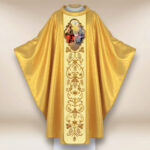 Ornat haftowany z wizerunkiem fotograficznym „Trójca Święta”