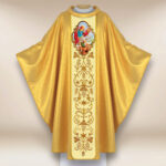 Ornat haftowany z wizerunkiem fotograficznym „Św. Michał Archanioł”