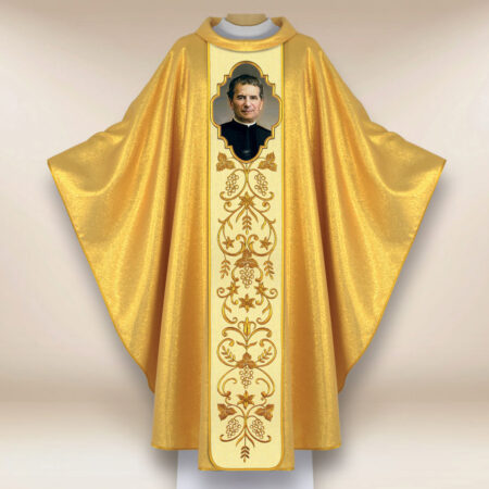 Ornat haftowany z wizerunkiem fotograficznym „Św. Jan Bosco”