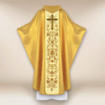 Ornat haftowany z wizerunkiem fotograficznym „Św. Józef”
