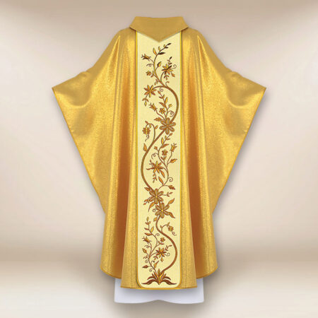 Ornat haftowany z wizerunkiem fotograficznym „Matka Boża Niepokalana”