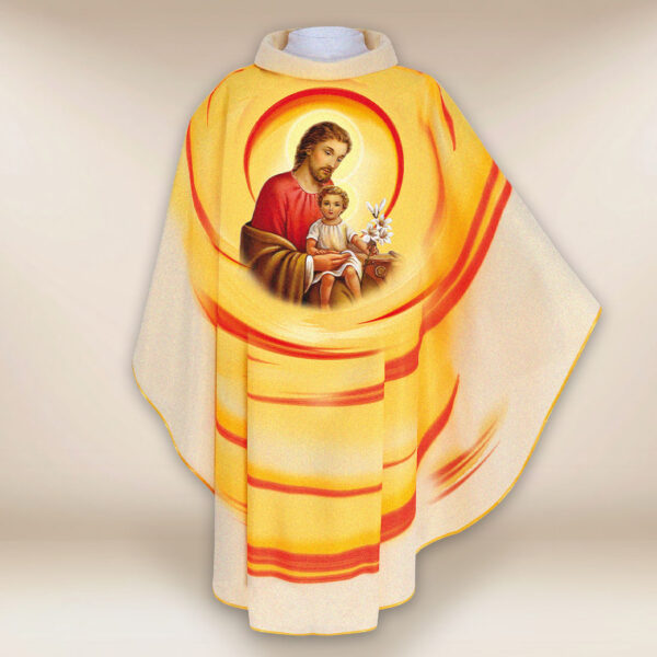 Chasuble with the image of St. Joseph