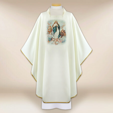 Chasuble with the image of the Assumption of the Blessed Virgin Mary