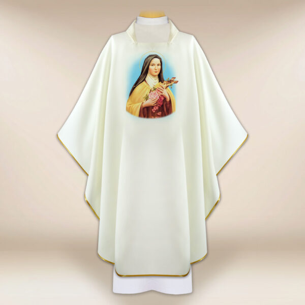 Chasuble with the photographic image of “St. Teresa”